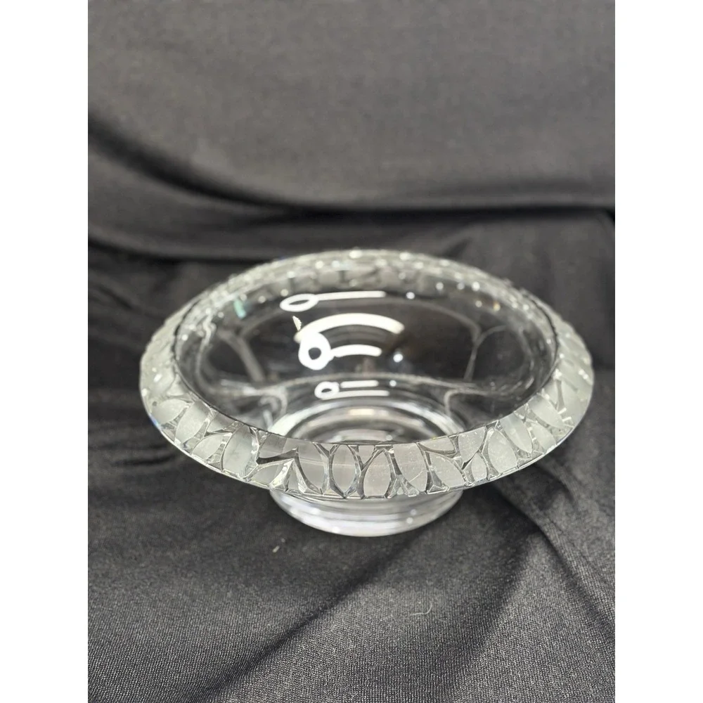 Vintage Round Mikasa Crystal 11